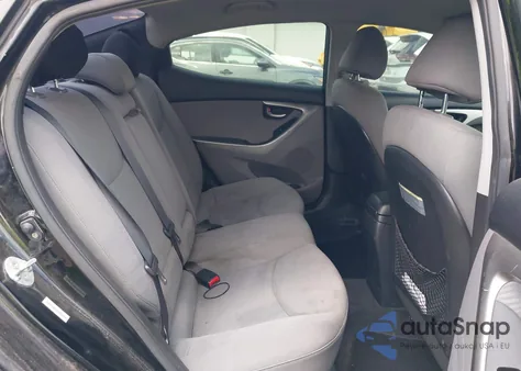 2013 Hyundai Elantra Gls из США, поврежденный, VIN KMHDH4AEXDU901334